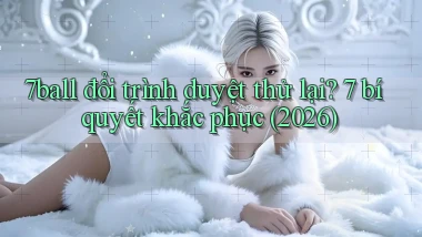 7ball đổi trình duyệt thử lại 7 bí quyết khắc phục (2026)