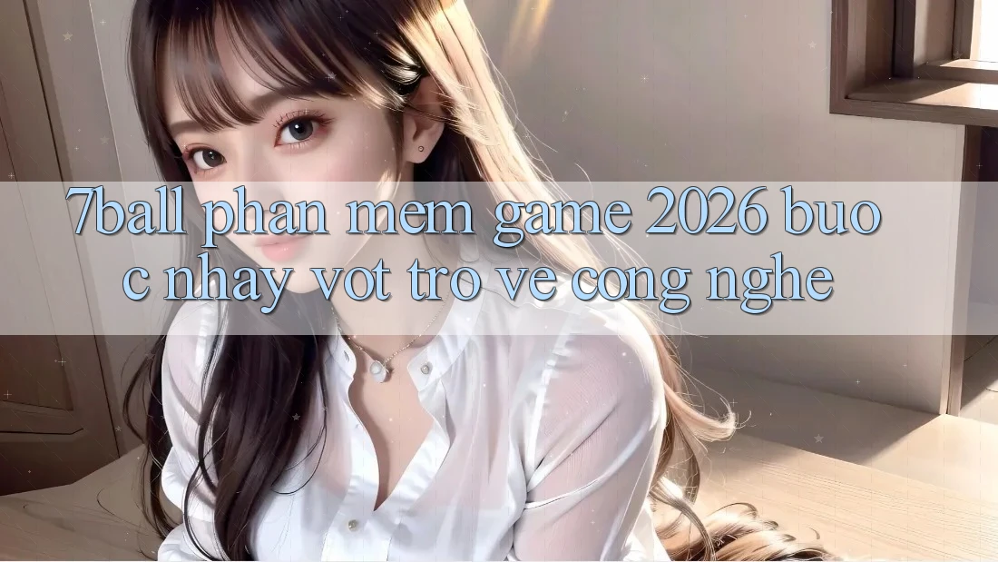 7ball - Phần mềm Game 2026: Bước Nhảy Vọt Trở về Công Nghệ