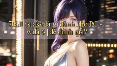 7ball stake là gì dành cho PC   wifi 6 để đánh giá