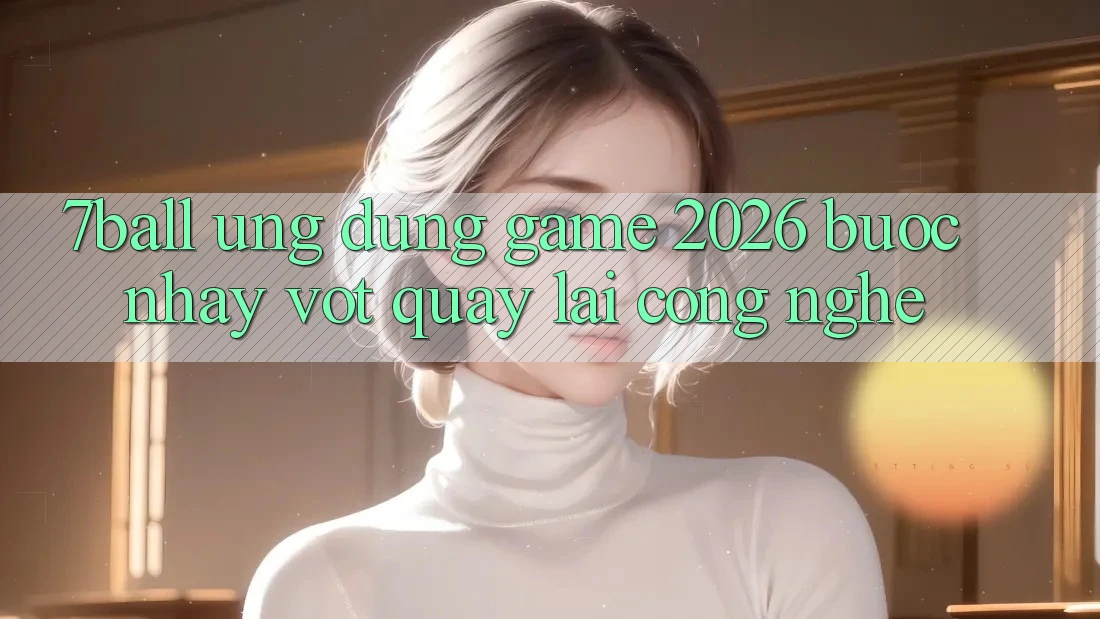 7ball - Ứng Dụng Game 2026: Bước Nhảy Vọt Quay lại Công Nghệ