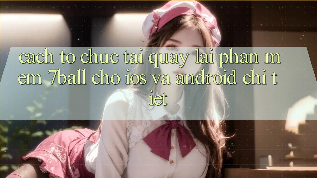 Cách tổ chức Tải quay lại Phần mềm 7ball Cho iOS Và Android Chi Tiết