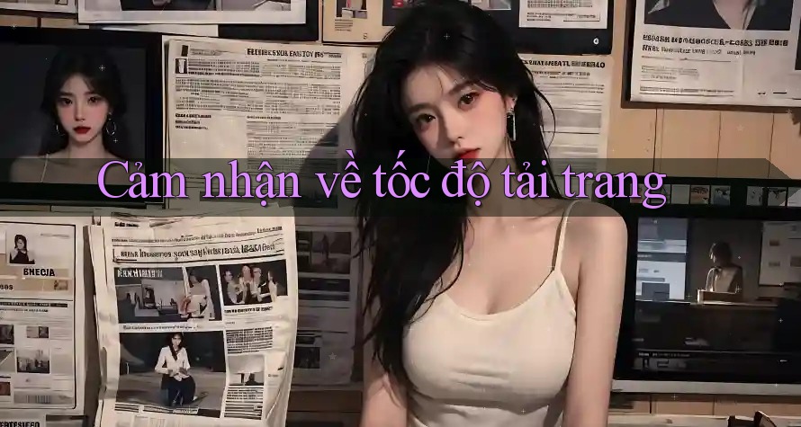 Cảm nhận về tốc độ tải trang