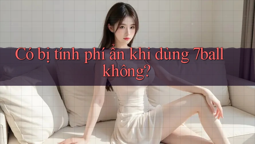 Có bị tính phí ẩn khi dùng 7ball không? Có bị tính phí ẩn khi dùng 7ball không?