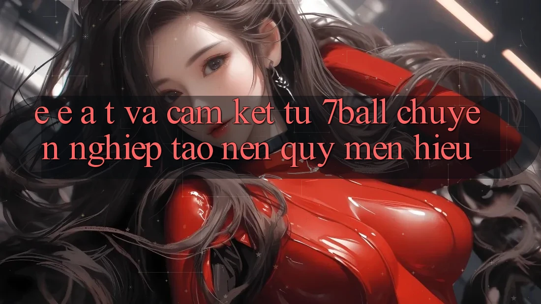 E-E-A-T và Cam Kết Từ 7ball: Chuyên nghiệp Tạo Nên Quý mến Hiệu E-E-A-T và Cam Kết Từ 7ball: Chuyên nghiệp Tạo Nên Quý mến Hiệu