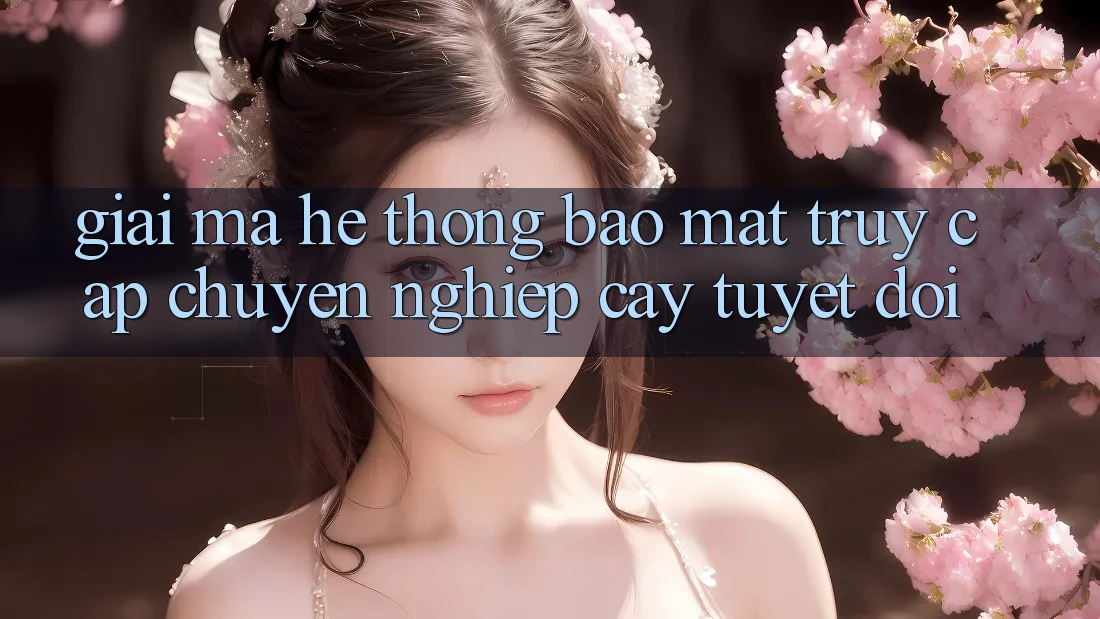 Giải Mã Hệ Thống Bảo Mật: Truy Cập Chuyên nghiệp cậy Tuyệt Đối Giải Mã Hệ Thống Bảo Mật: Truy Cập Chuyên nghiệp cậy Tuyệt Đối