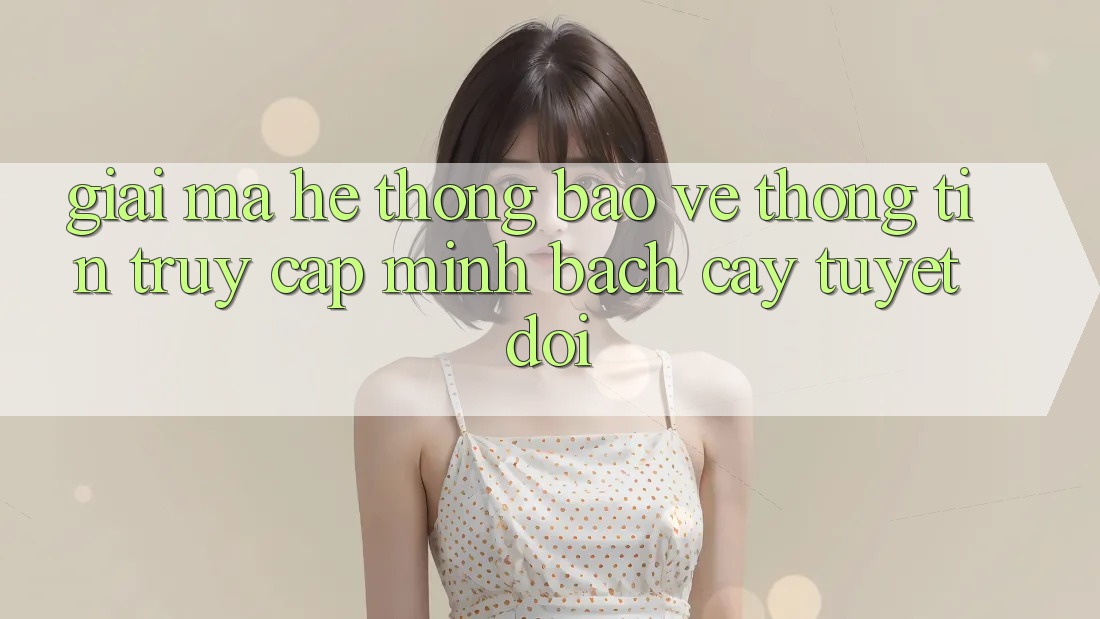 Giải Mã Hệ Thống Bảo vệ thông tin: Truy Cập Minh bạch cậy Tuyệt Đối Giải Mã Hệ Thống Bảo vệ thông tin: Truy Cập Minh bạch cậy Tuyệt Đối