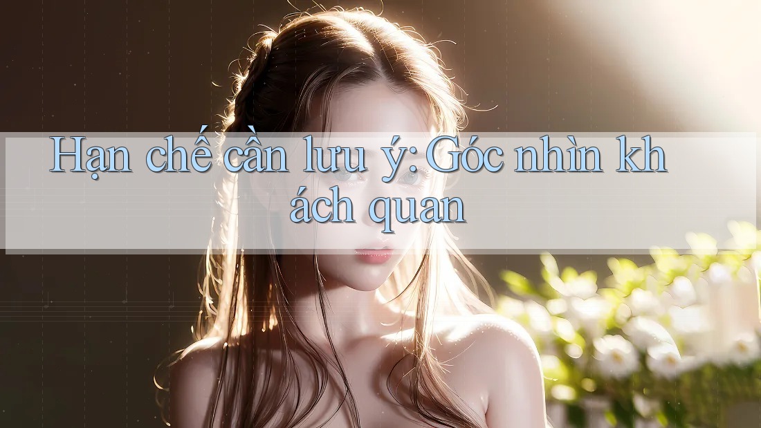 Hạn chế cần lưu ý: Góc nhìn khách quan