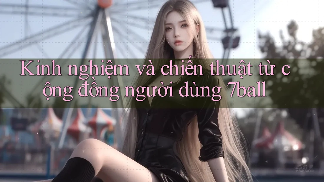 Kinh nghiệm và chiến thuật từ cộng đồng người dùng 7ball
