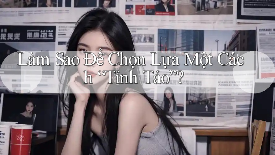 Làm Sao Để Chọn Lựa Một Cách “Tỉnh Táo”?