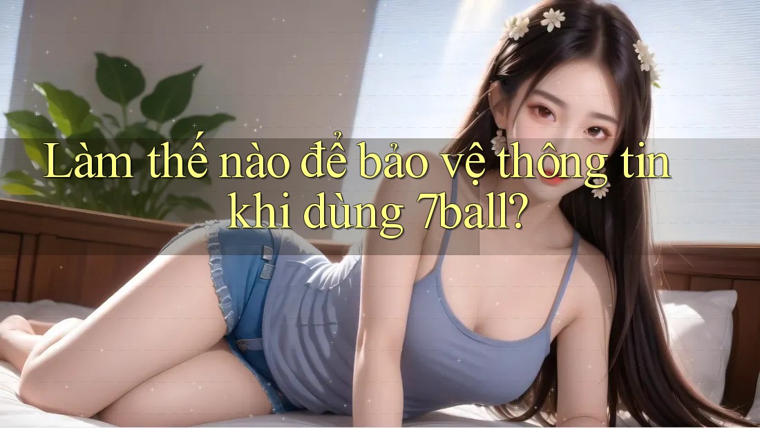 Làm thế nào để bảo vệ thông tin khi dùng 7ball?