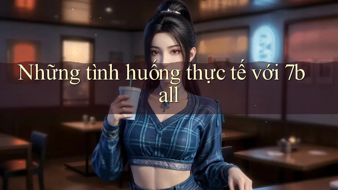 Những tình huống thực tế với 7ball Những tình huống thực tế với 7ball