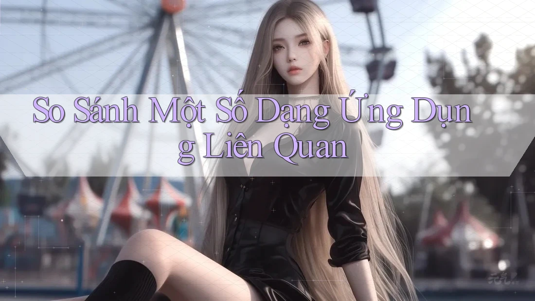 So Sánh Một Số Dạng Ứng Dụng Liên Quan