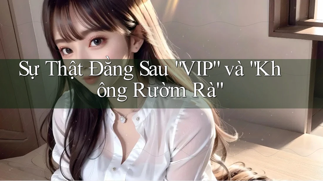 Sự Thật Đằng Sau “VIP” và “Không Rườm Rà”
