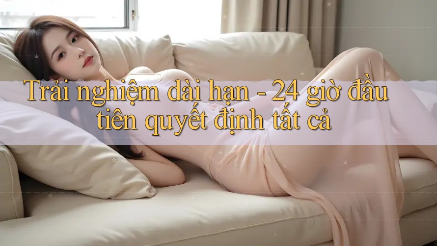 Trải nghiệm dài hạn - 24 giờ đầu tiên quyết định tất cả