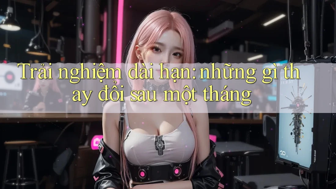 Trải nghiệm dài hạn: những gì thay đổi sau một tháng Trải nghiệm dài hạn: những gì thay đổi sau một tháng